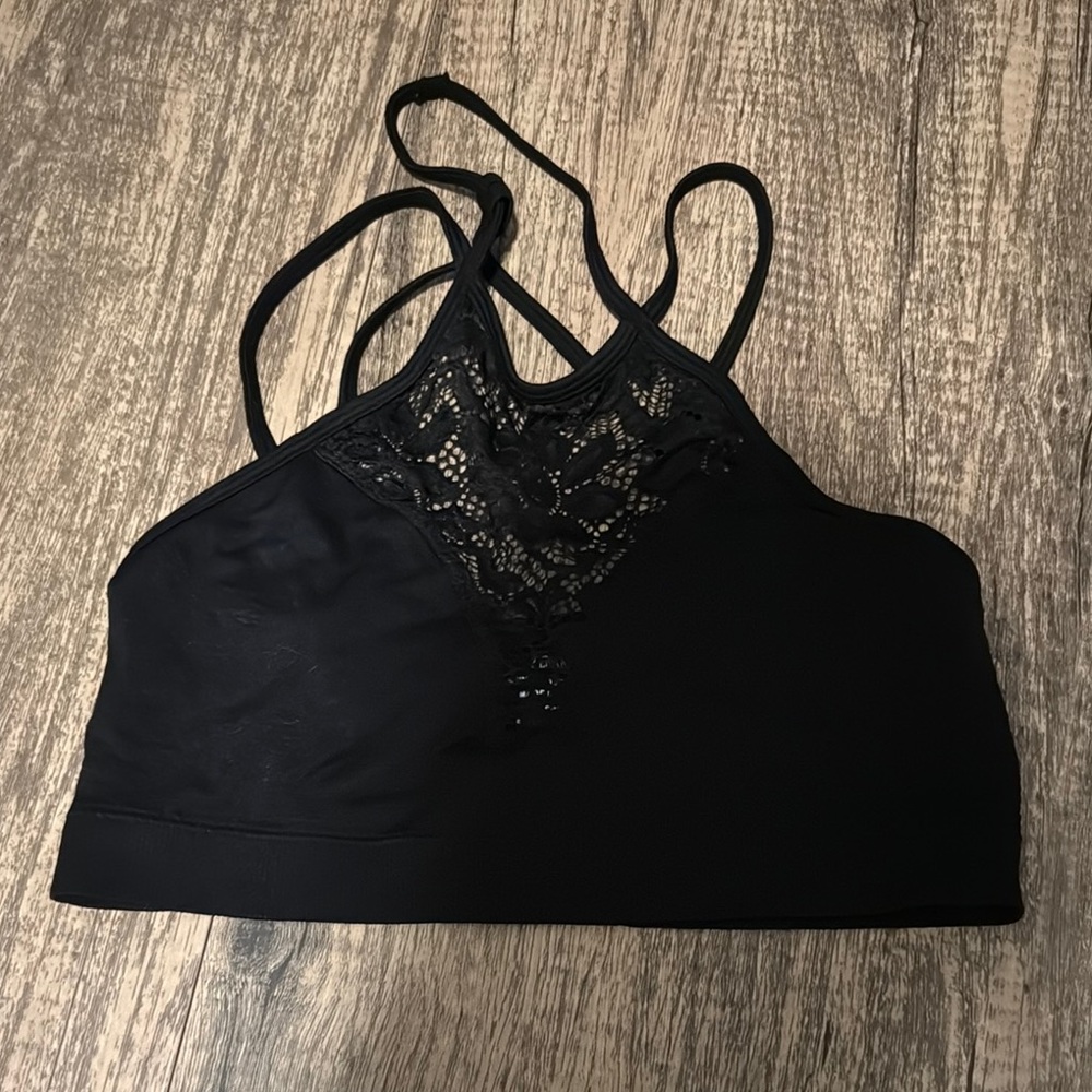 Elegant Black Lace Bralette